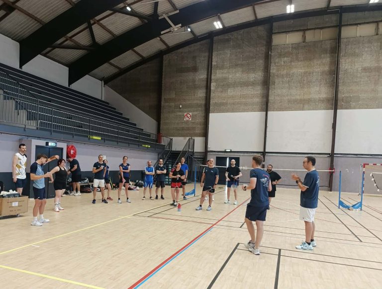 Les six équipes du tournoi interne 2026 de l'EBPD26 réunies sur les terrains