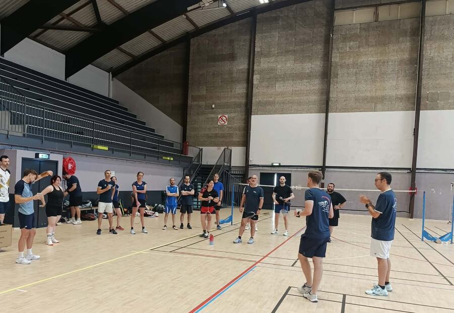 Créneau adultes de l'EBPD26 à la Halle des sports