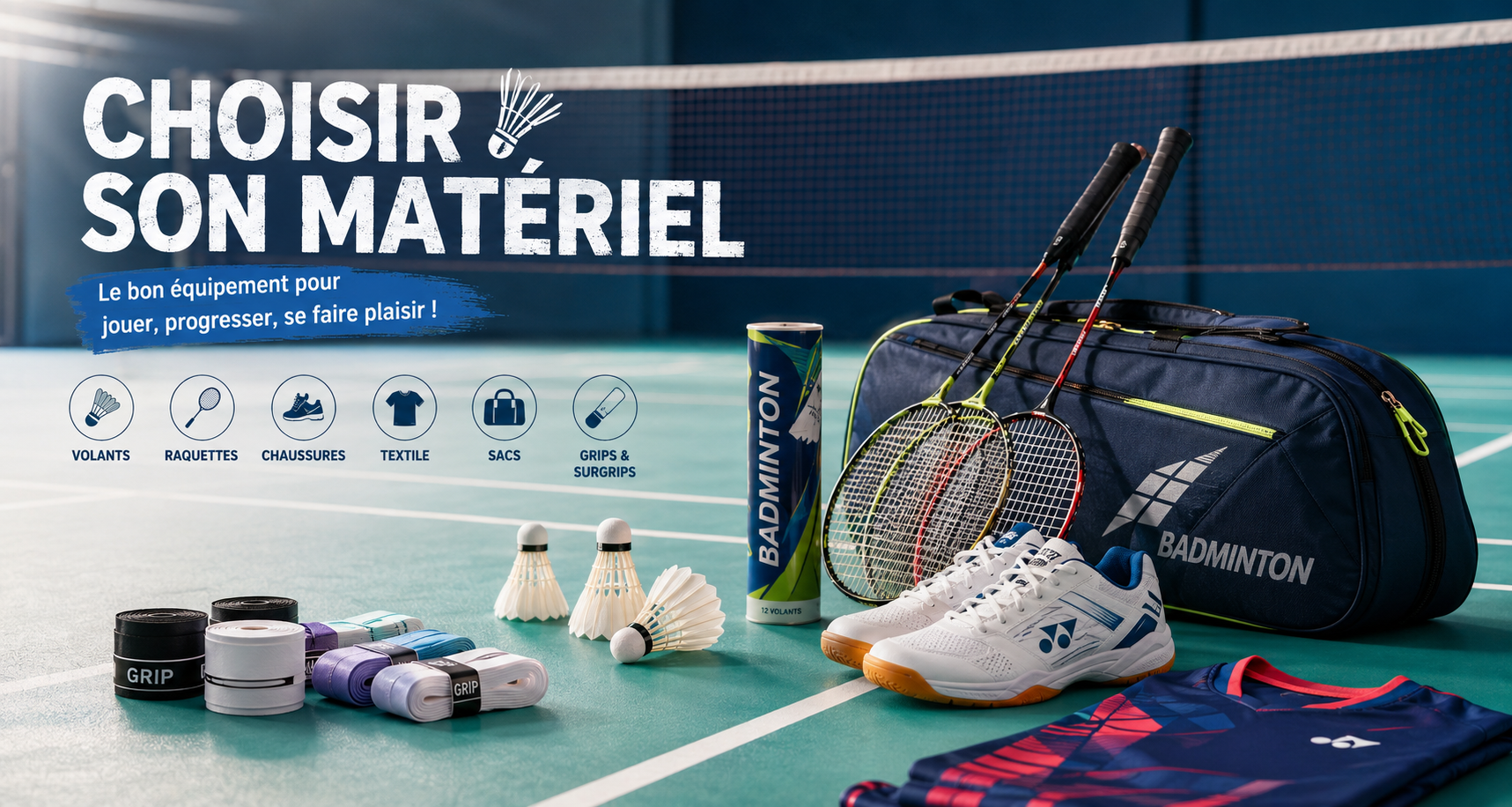choisir son matériel de badminton