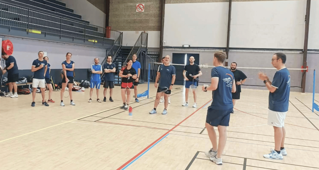 entrainement badminton pierrelatte ebpd26
